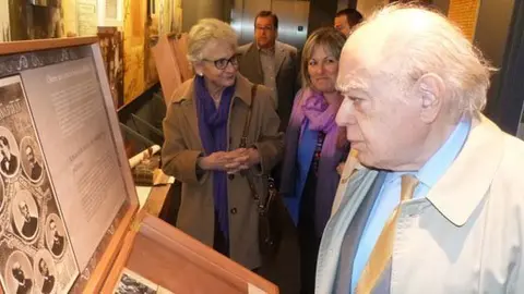 El president Pujol i Marta Ferrusola van visitar l'espai museístic.