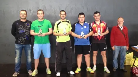 Els Campions Individuals de la categoria veterans.
