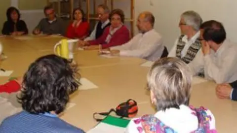 Reunió de les associacions amb el Delegat de Salut Josep Pifarré.