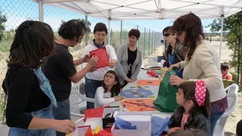 Els visitants més joves van participar en els tallers