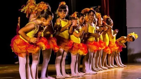 Les més petites de l'escola van mostrar tot el seu talent