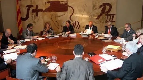 Imatge del Consell Executiu del dimarts 25 de juny.