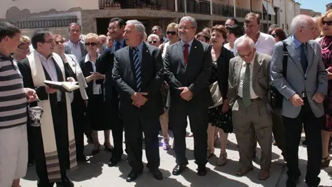 L&#39;alcalde Joan Trull i el president del Consell Comarcal Francesc Fabregat