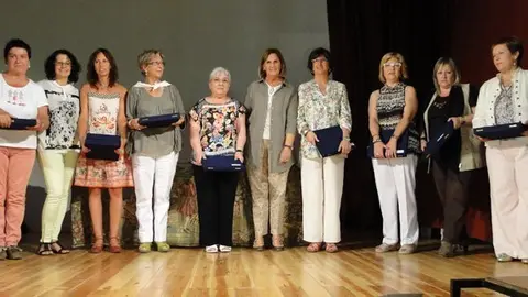 Núria de Gispert va presidir l'acte d'homenatge a les alcaldesses i diputades de la comarca