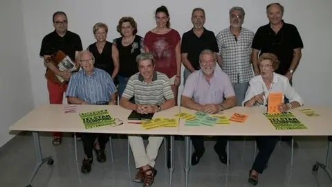 Autoritats i membres de TECLAM'S en l'acte de presentació del projecte.
