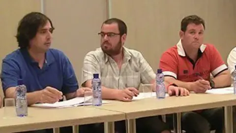 Els participants en la presentació de la nova associació comarcal.