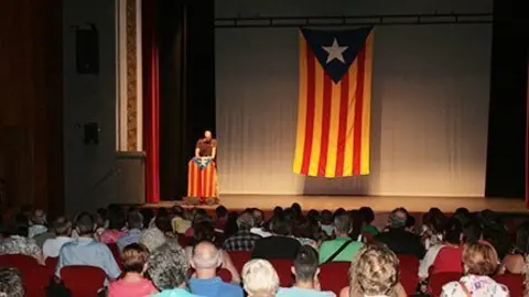 L'acte va estar organitzat per l'ANC Mollerussa - Pla d'Urgell