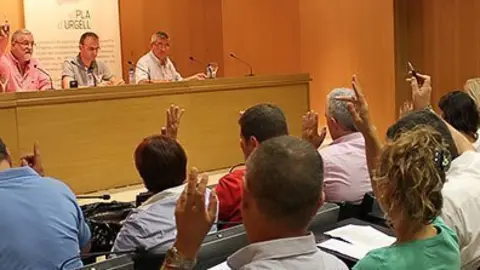 Imatge de la sessió plenària celebrada el dilluns 2 de setembre.