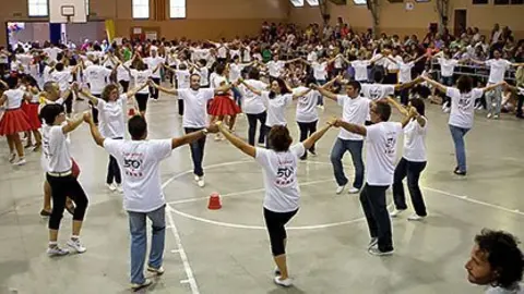 En el marc de la Festa Major, Vilanova va celebrar el Concurs de Colles.