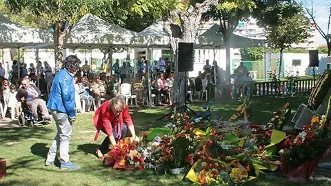 Mollerussa celebra els actes de la Diada al Parc Municipal.