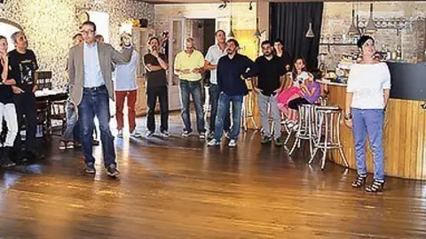 L'alcalde Marc Solsona, va presidir la presentació de la nova aplicació.
