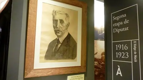 L&#39;obra ja es pot veure exposada a l&#39;equipament cultural dedicat a l&#39;expresident