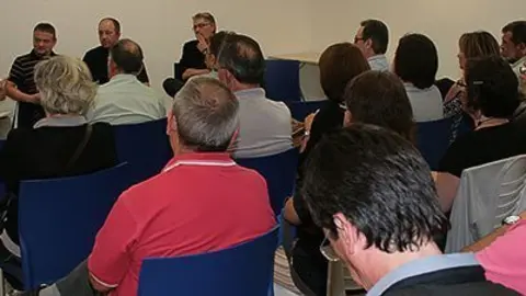 Una representació de membres de les entitats van participar en la Jornada.