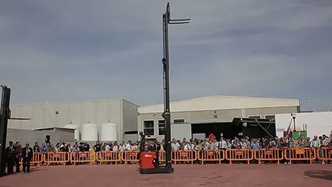 La marca Linde va dur a terme la presentació de nous productes.