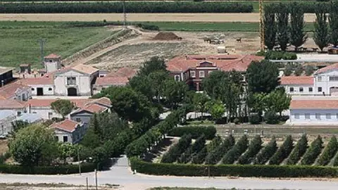 Imatge de les instal·lacions de l'Institut Mollerussa de la capital del Pla d'Urgell.