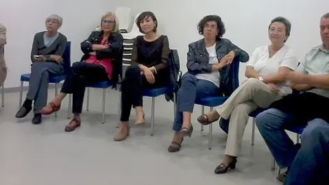 Representants de les entitats de Mollerussa que van participar en la reunió.