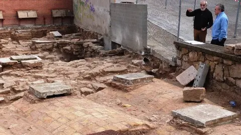Visita de les obres cal Gineret