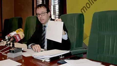 Marc Solsona va presentar el pressupost de Mollerussa per al 2014.