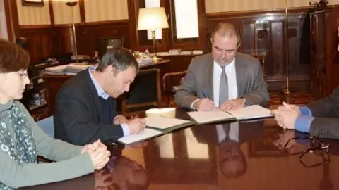 Joan Reñé conveni ALLEM