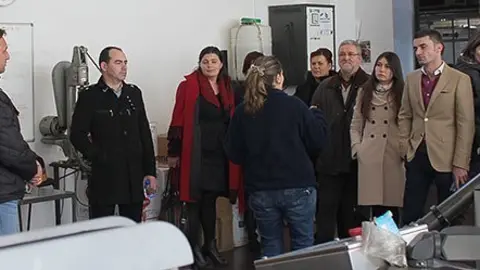 Les delegacions van visitar algunes dels projectes que ha dut a terme el programa Leader.