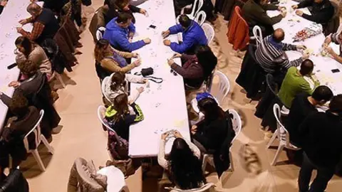 El Casal de Castellnou de Seana es va convertir en Bingo per la Marató de TV3.