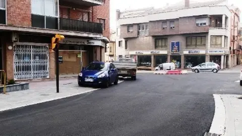 Raval del Carme i carrer Ensenyança