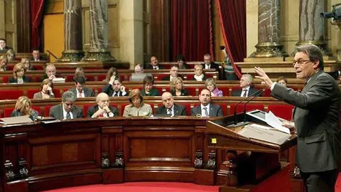 Ssessió en la que es va aprovar el procés d'autodeterminació.