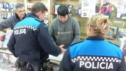 policia Campanya Comerç segur