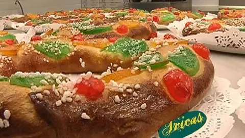 Els tortells de reis postres tradicionals de pastisseria Tricas de Mollerussa.