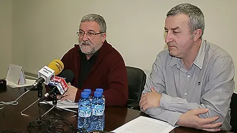 El president Francesc Fabregat i el gerent Joan Torrent presenten el programa.