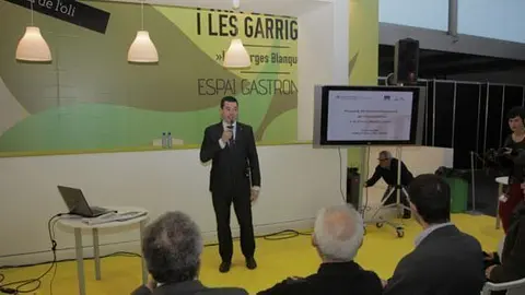 El director general d’Alimentació, Qualitat i Indústries Agroalimentàries, Domènech Vila, fira, oli, borges