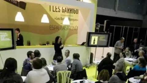 Tast de vis Mas Blach i Jové en el marc de la Fira de l&#39;Oli de Borges.