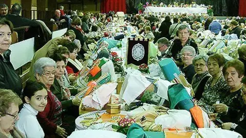 La Sala Recreativa va acollir la Trobada de Puntaires de Torregrossa. 