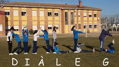 Dia de la Pau i la No-Violència a l'escola La Bassa de Torregrossa.