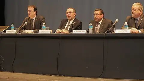 Marc Solsona va participar en l&#39;acte inaugural de la Jornada Reg i Futur.