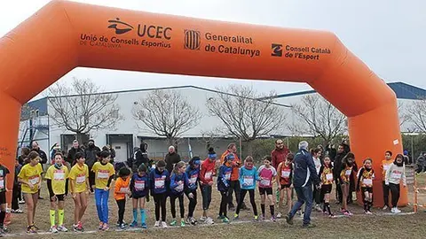 la prova va comptar amb la participació de més de 400 atletes de la demarcació de Lleida.