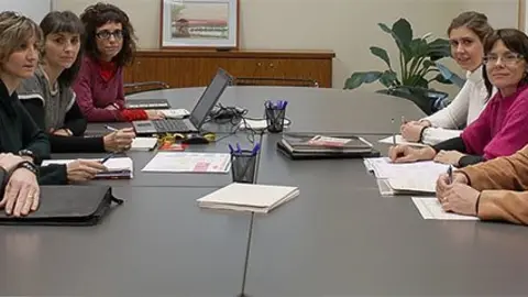 Reunió de l'Equip Comarcal per a l'abordatge de la violència masclista del Pla d’Urgell .