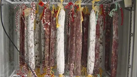 Fuet probiotico que ha desenvolupat l'Institut de Recerca Tecnològica Agroalimentària.