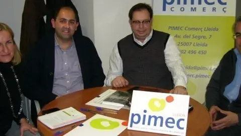 Trobada entre l&#39;ajuntament de les Borges i Pimec Lleida