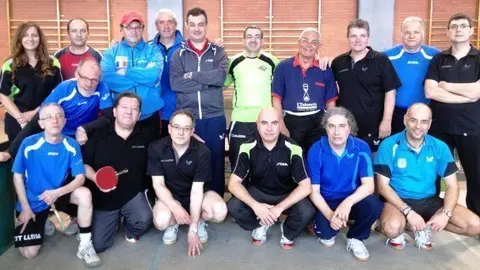 Campionat Catalunya veterans tennis taula