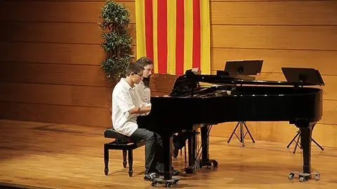Concert dels alumnes de piano de l'Escola Municipal de Música de Mollerussa.