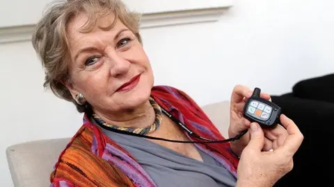 Imatge d'un equip del servei de teleassistència.