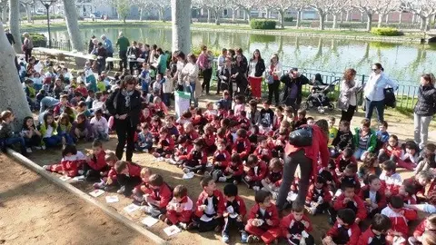 Inauguració parc infantil sobre el Patufet al Terrall