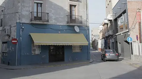 Bar Amelia en el que es van produir els fets diumenge de matinada, a Mollerussa.