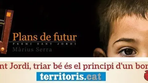 Nou enigma per aconseguir el llibre de Sant Jordi amb territoris.cat