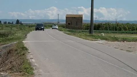 Imatge d'un tram del camí que uneix Golmés i Vilanova de Bellpuig.