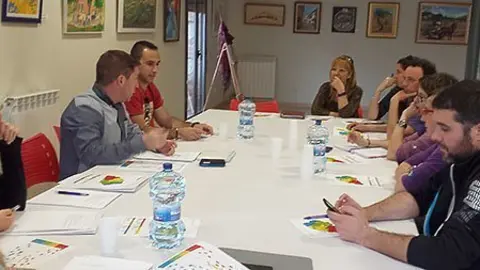 Reunió dels responsables de Joventut de la comarca de les Garrigues.
