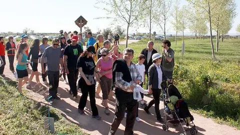 El la passada edició de la Volta solidària a l&#39;Estany hi van participar mes de 250 persones.