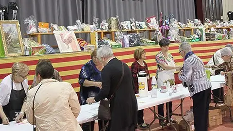 L&#39;associació Argelaga va organitzar el sorteig de diferents obsequis.