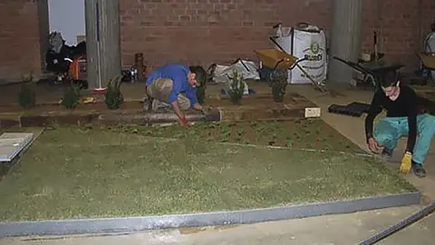 Imatges del Campionat de Formació Professional de Jardineria de 2012.